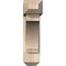 Ekena Millwork Imperial Craftsman Smooth Bracket w/ Offset Brace, Douglas Fir, 7 1/2"W x 28"D x 28"H BKT0806X28X28IMP04SDF - alternate 2